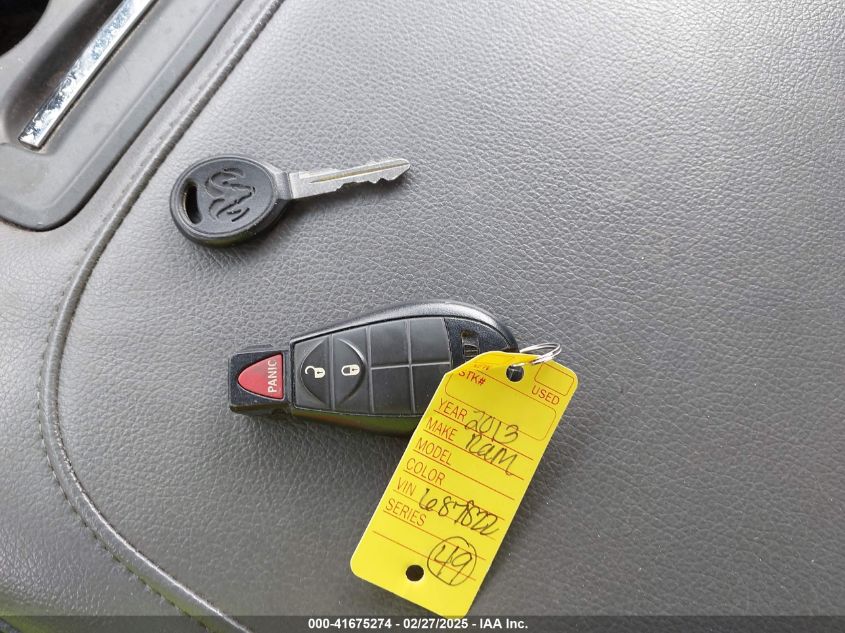 2013 Ram 1500 Express VIN: 1C6RR7KT2DS687822 Lot: 41675274