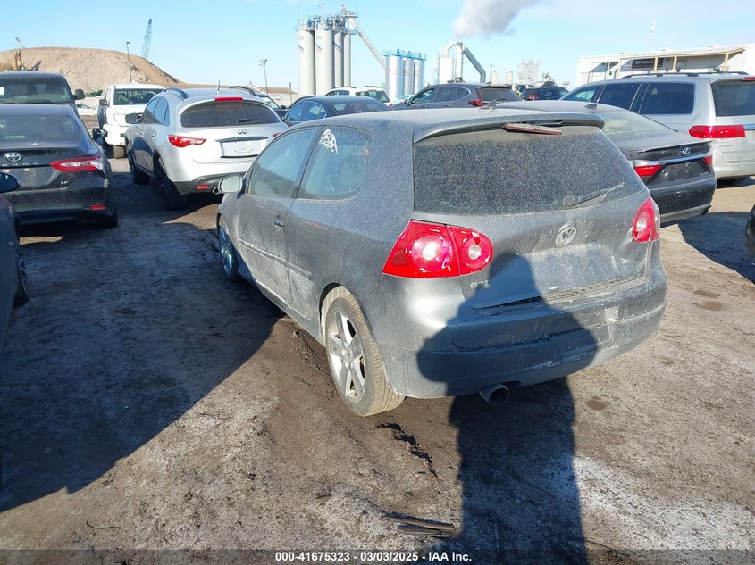 2007 VOLKSWAGEN GTI VIN: WVWEV71K37W009640