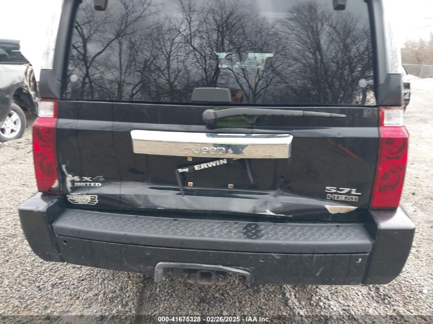 2006 Jeep Commander Limited VIN: 1J8HG58206C143323 Lot: 41675328