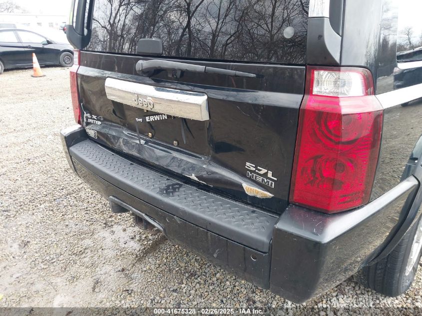 2006 Jeep Commander Limited VIN: 1J8HG58206C143323 Lot: 41675328