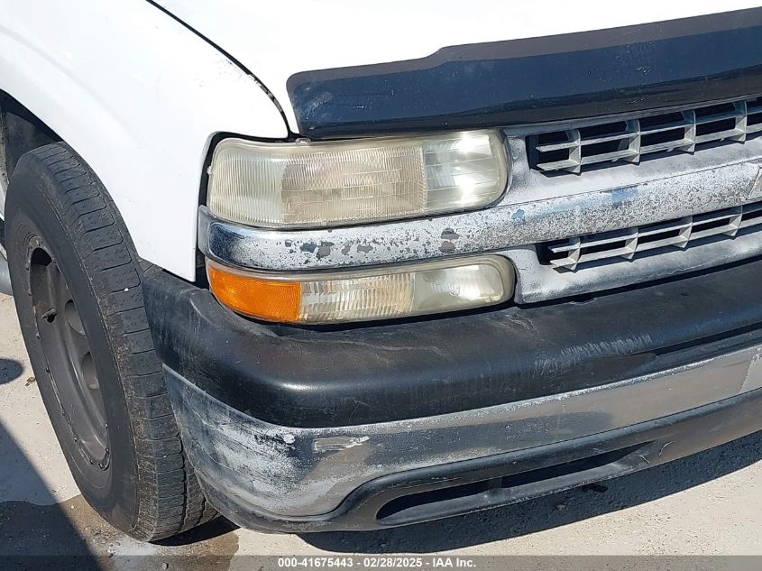 2001 Chevrolet Silverado 1500 Ls VIN: 2GCEC19T011199217 Lot: 41675443