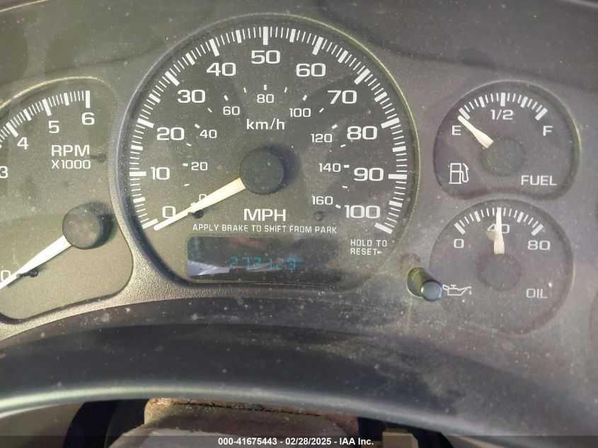 2001 Chevrolet Silverado 1500 Ls VIN: 2GCEC19T011199217 Lot: 41675443