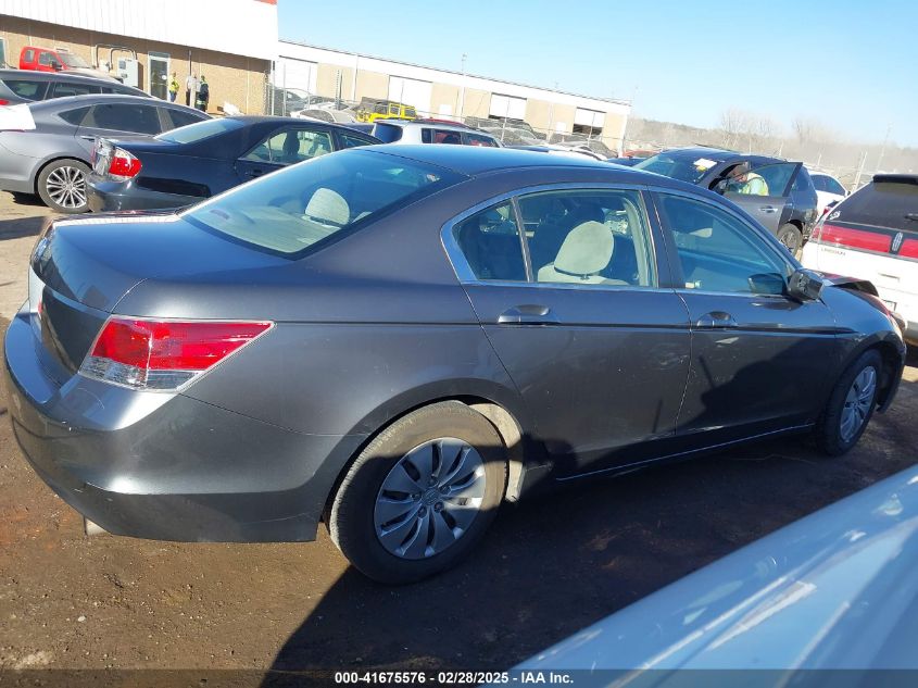 2008 Honda Accord 2.4 Lx VIN: JHMCP26398C079179 Lot: 41675576