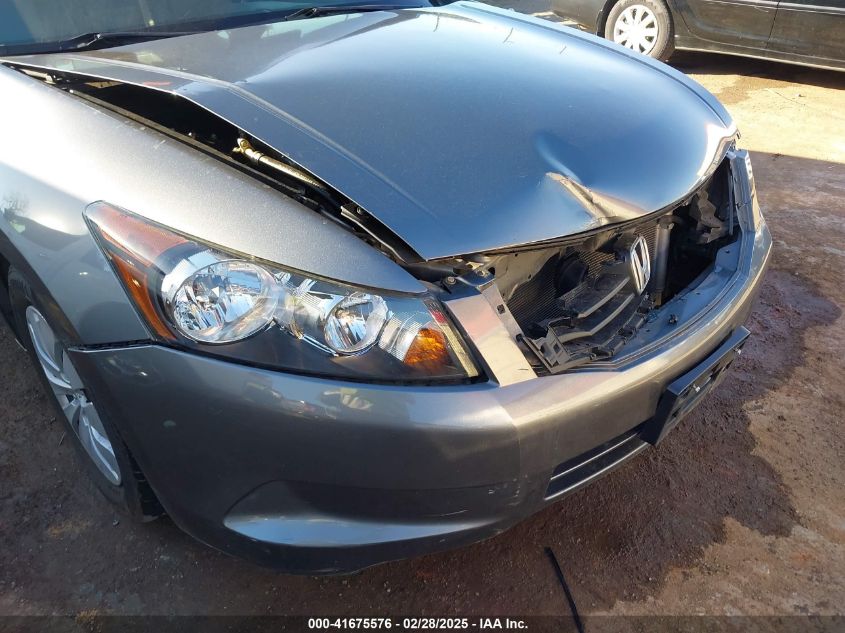 2008 Honda Accord 2.4 Lx VIN: JHMCP26398C079179 Lot: 41675576