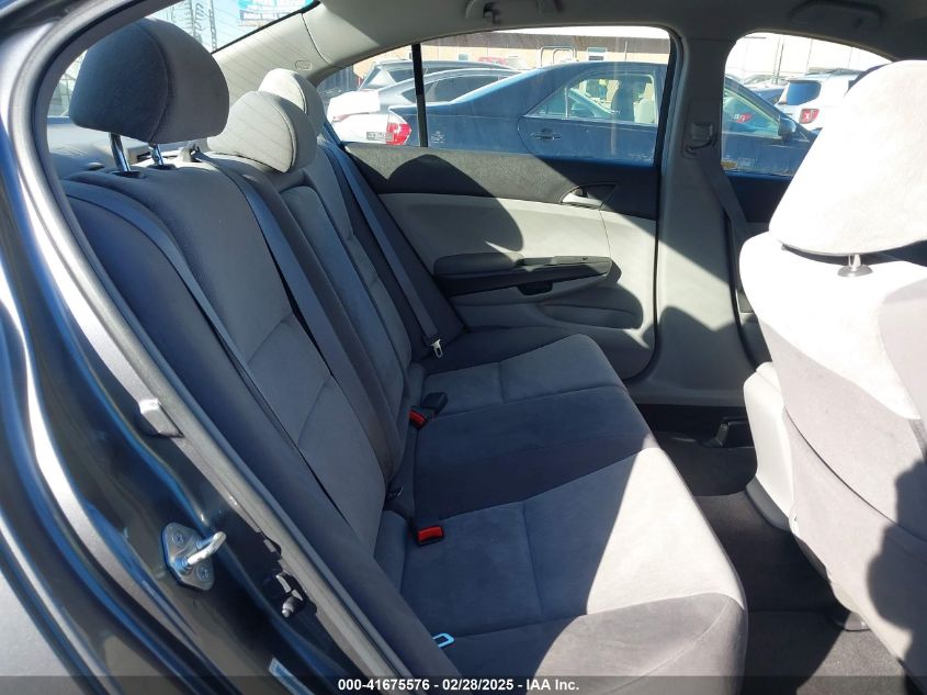 2008 Honda Accord 2.4 Lx VIN: JHMCP26398C079179 Lot: 41675576