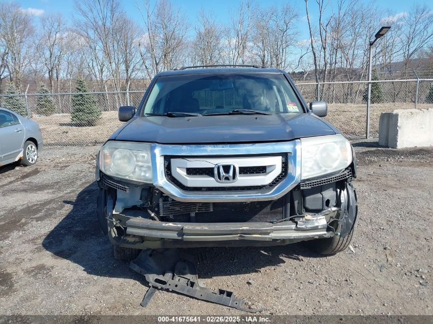 2011 Honda Pilot Ex-L VIN: 5FNYF4H65BB068140 Lot: 41675641