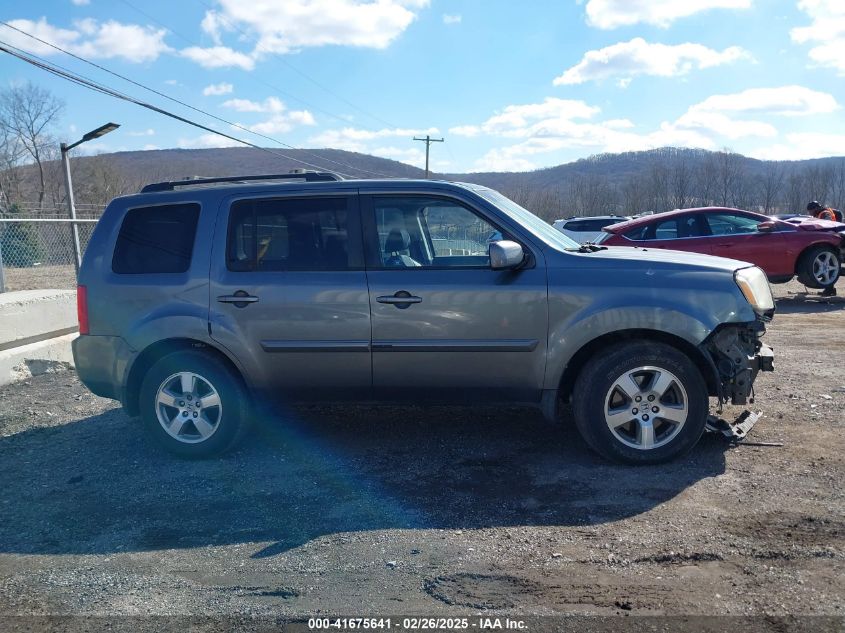 2011 Honda Pilot Ex-L VIN: 5FNYF4H65BB068140 Lot: 41675641