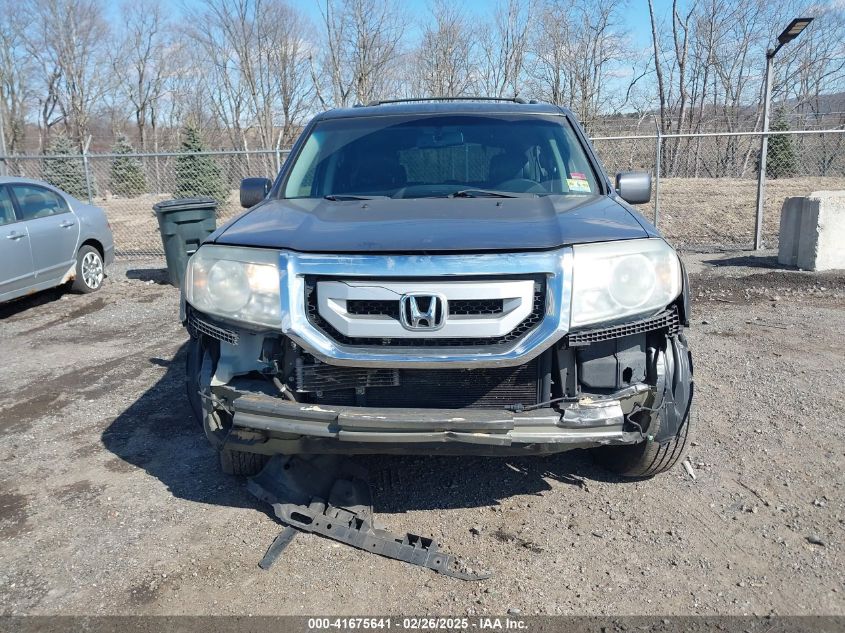 2011 Honda Pilot Ex-L VIN: 5FNYF4H65BB068140 Lot: 41675641