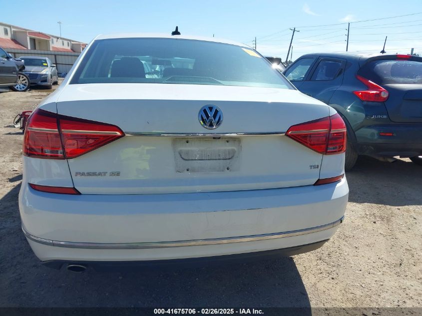 2016 Volkswagen Passat 1.8T Se VIN: 1VWBS7A38GC019745 Lot: 41675706