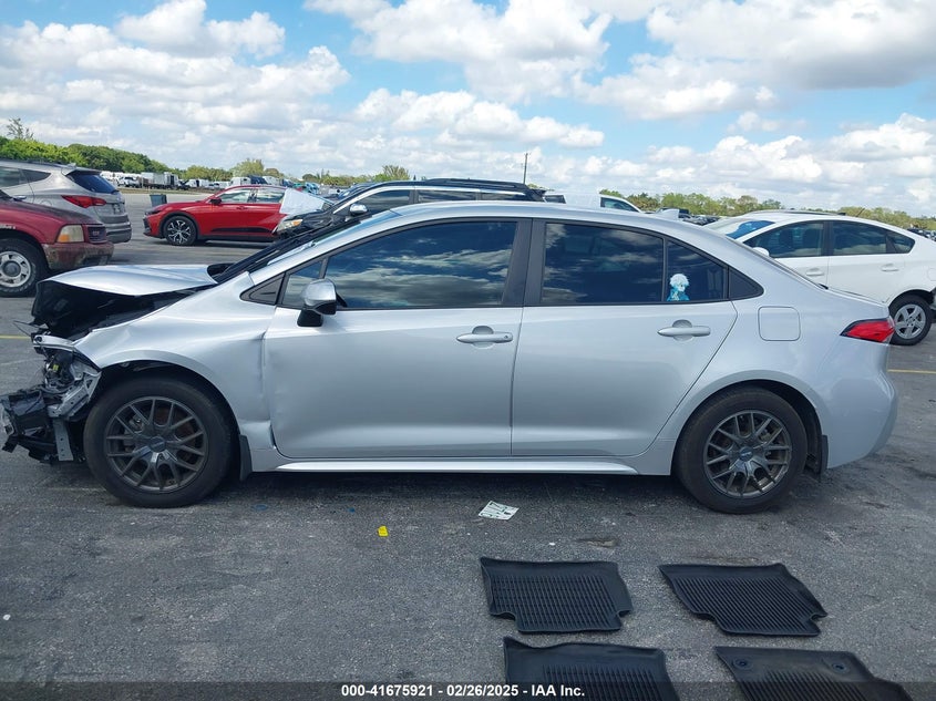 2021 TOYOTA COROLLA LE - 5YFEPMAE8MP206696