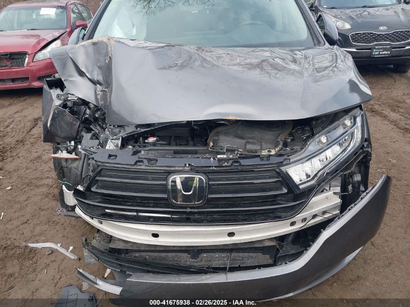 2024 Honda Odyssey Ex-L VIN: 5FNRL6H6XRB018224 Lot: 41675938