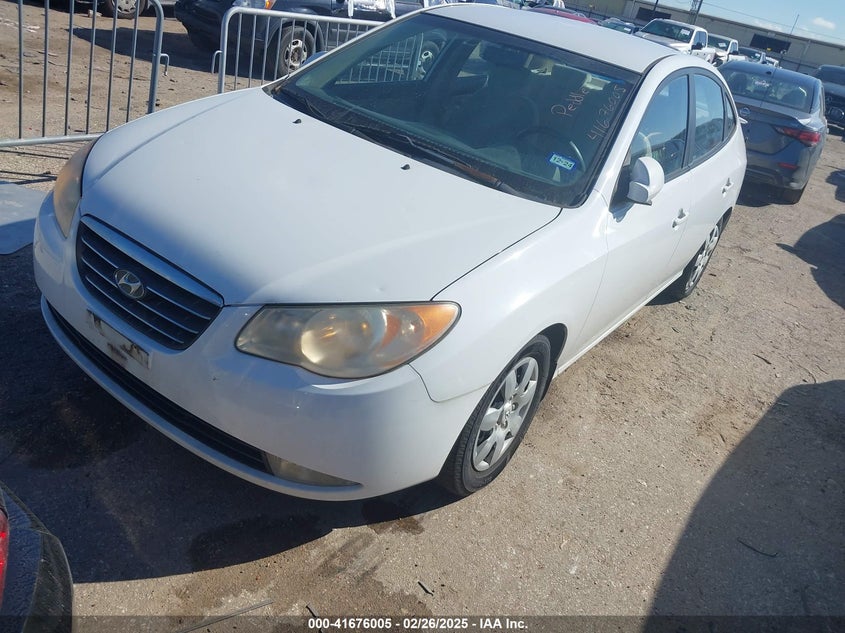2007 HYUNDAI ELANTRA VIN: KMHDU46D17U047821