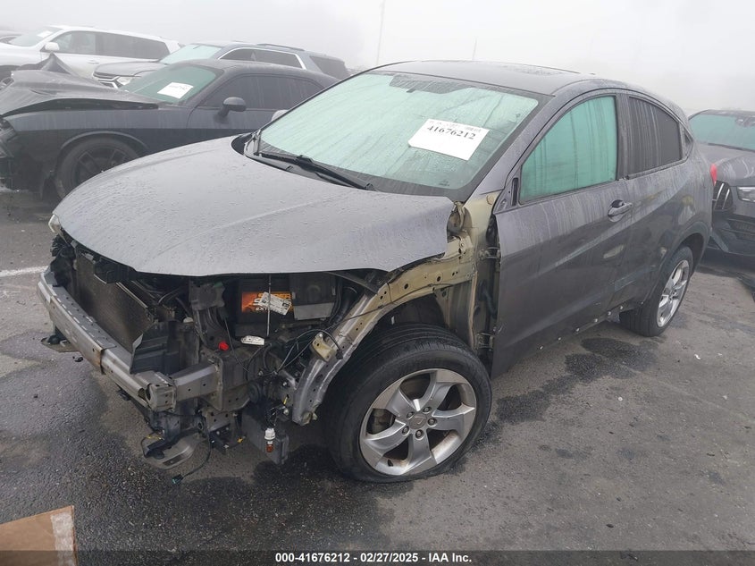 2016 HONDA HR-V VIN: 3CZRU5H53GM709872