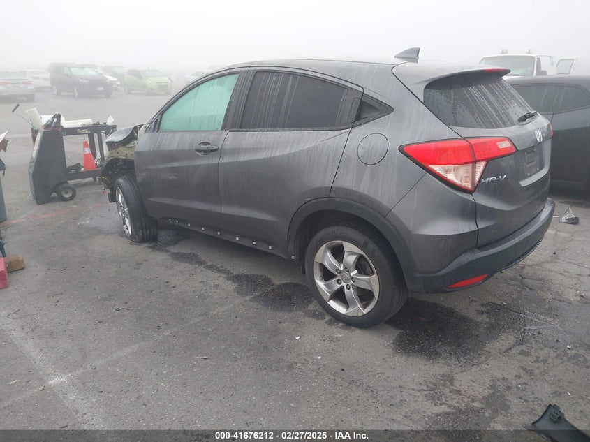 2016 HONDA HR-V VIN: 3CZRU5H53GM709872