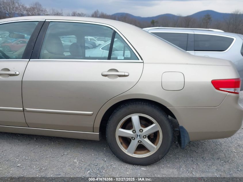 2003 Honda Accord 2.4 Ex VIN: 1HGCM56673A049559 Lot: 41676358