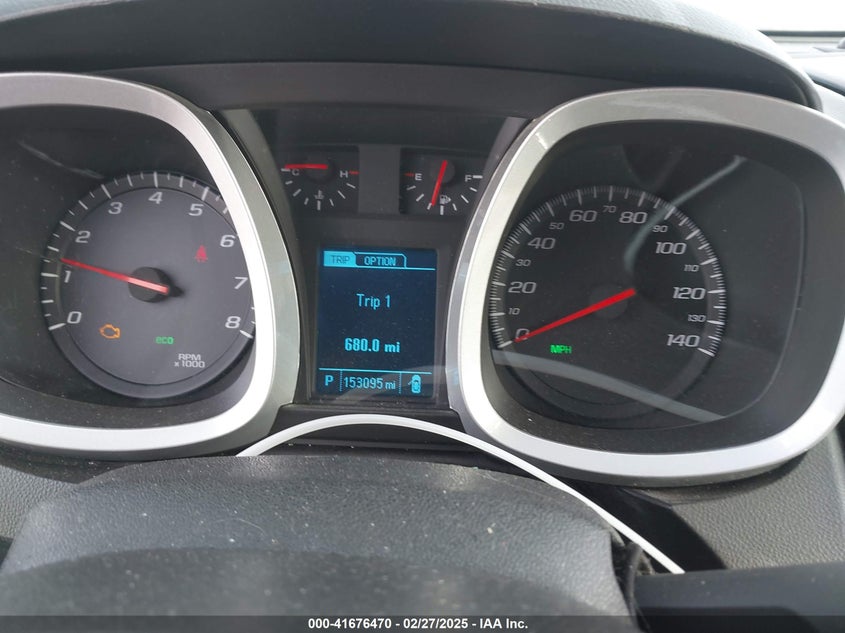 2015 CHEVROLET EQUINOX VIN: 1GNALBEKXFZ141221