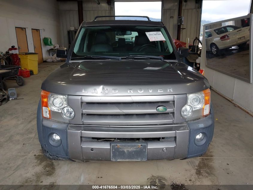 2008 Land Rover Lr3 V8 Hse VIN: SALAG25468A462990 Lot: 41676504