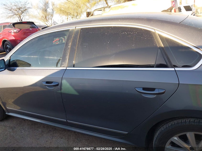 2012 VOLKSWAGEN PASSAT VIN: 1VWCP7A3XCC022730