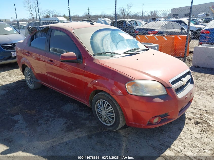 2011 CHEVROLET AVEO VIN: KL1TD5DE2BB135242
