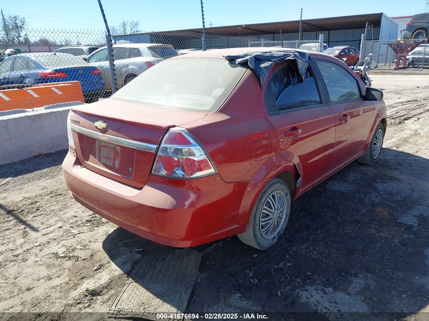 2011 CHEVROLET AVEO VIN: KL1TD5DE2BB135242
