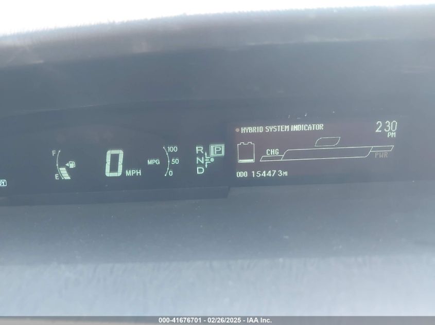 2011 Toyota Prius Two VIN: JTDKN3DU9B0263664 Lot: 41676701