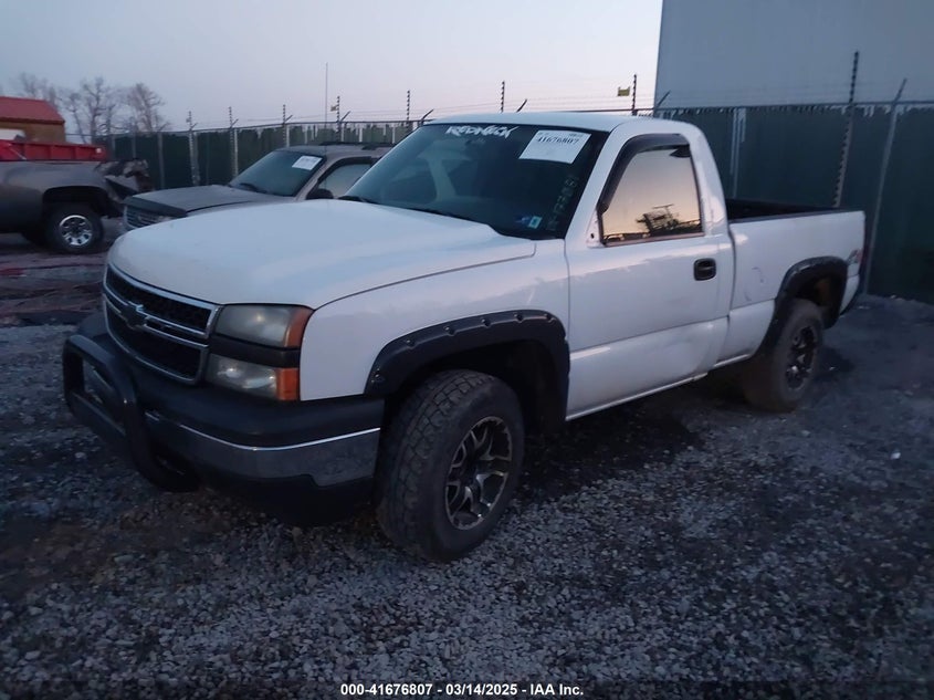 2006 CHEVROLET SILVERADO 1500 VIN: 3GCEK14X76G177081