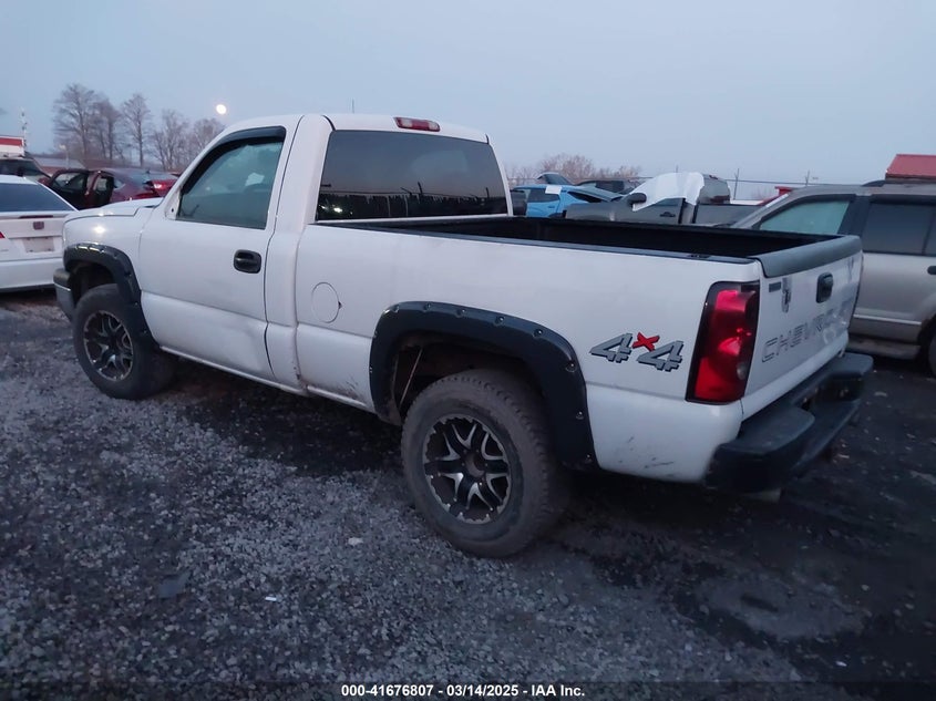 2006 CHEVROLET SILVERADO 1500 VIN: 3GCEK14X76G177081