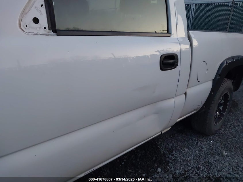2006 CHEVROLET SILVERADO 1500 VIN: 3GCEK14X76G177081