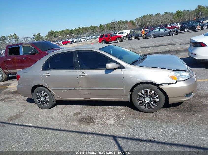 2003 Toyota Corolla Le VIN: 1NXBR32E73Z119326 Lot: 41676882