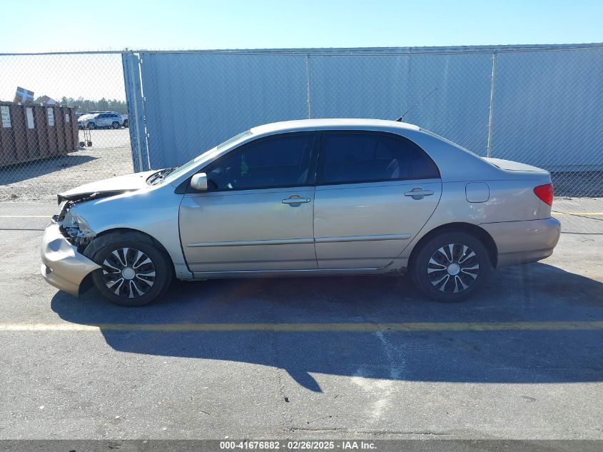 2003 Toyota Corolla Le VIN: 1NXBR32E73Z119326 Lot: 41676882