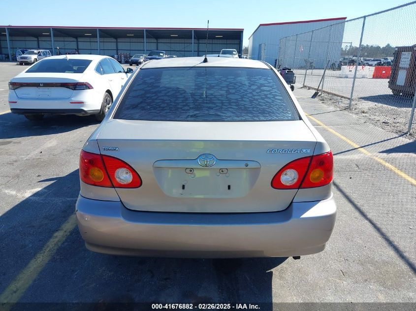 2003 Toyota Corolla Le VIN: 1NXBR32E73Z119326 Lot: 41676882