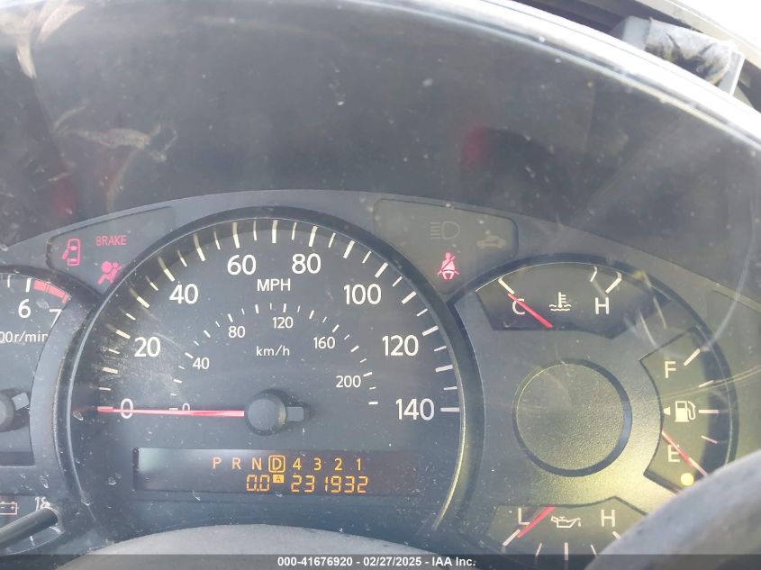 2007 Nissan Titan Xe VIN: 1N6AA07AX7N240568 Lot: 41676920