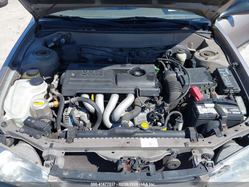 2000 Chevrolet Prizm VIN: 1Y1SK5280YZ409198 Lot: 41677037