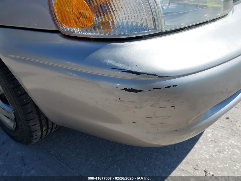 2000 Chevrolet Prizm VIN: 1Y1SK5280YZ409198 Lot: 41677037