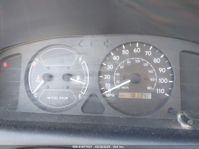 2000 Chevrolet Prizm VIN: 1Y1SK5280YZ409198 Lot: 41677037