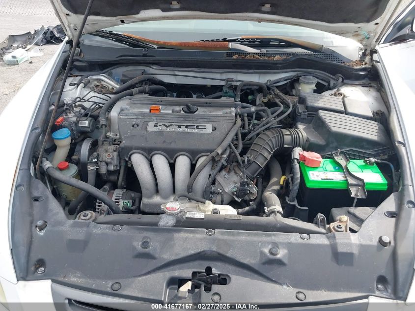 2003 Honda Accord 2.4 Lx VIN: 1HGCM56373A128817 Lot: 41677167