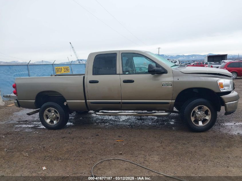 2007 Dodge Ram 2500 Slt/Trx4 Off Road/Sport/Power Wagon VIN: 3D7KS28D67G832959 Lot: 41677187