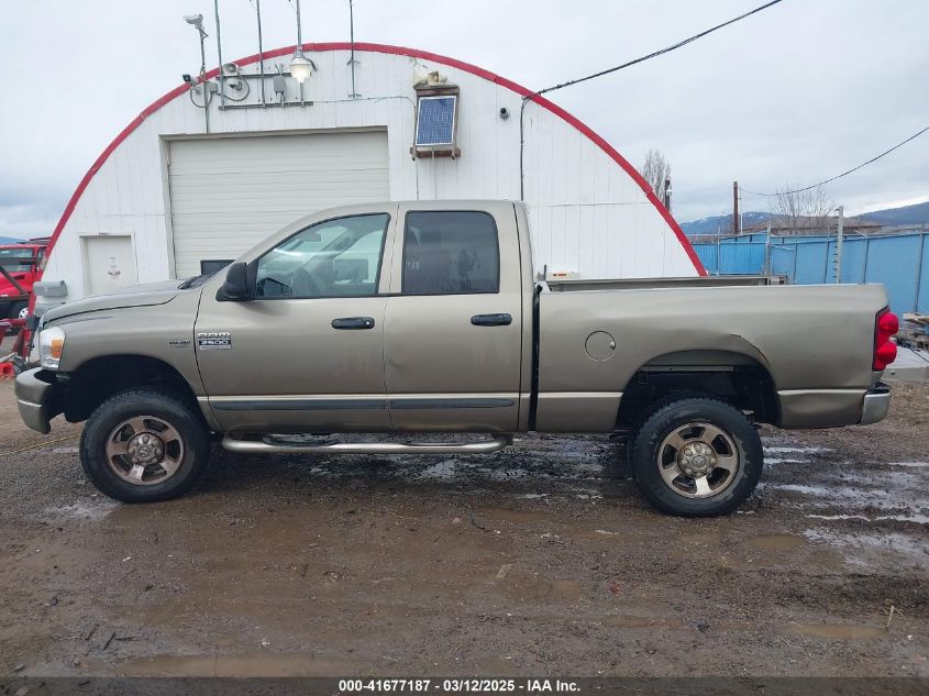 2007 Dodge Ram 2500 Slt/Trx4 Off Road/Sport/Power Wagon VIN: 3D7KS28D67G832959 Lot: 41677187