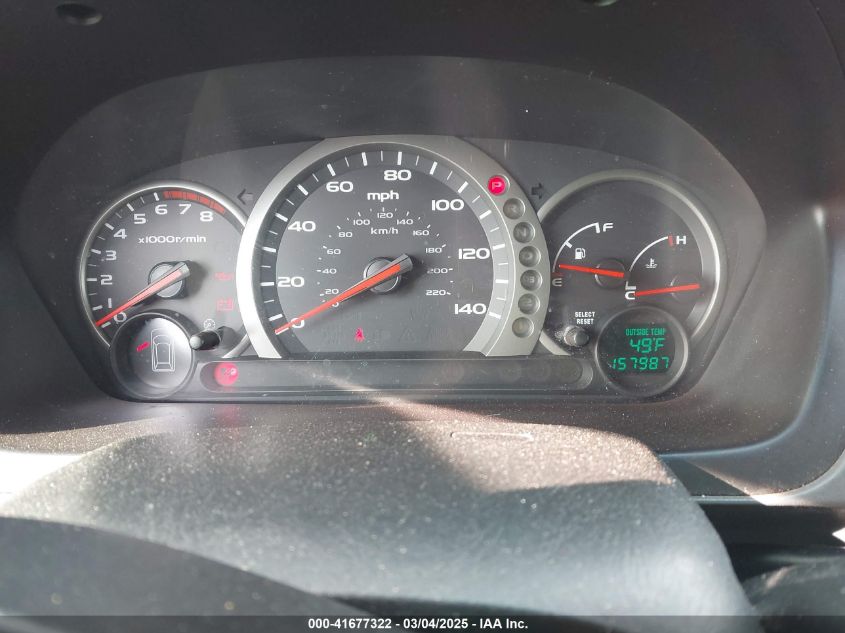 2005 Honda Pilot Ex-L VIN: 2HKYF18725H534538 Lot: 41677322