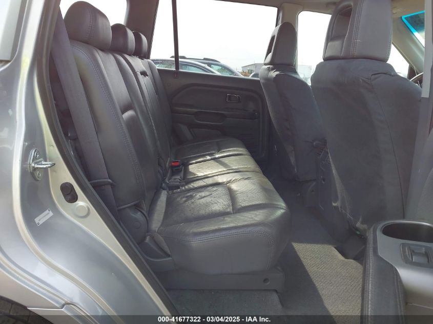 2005 Honda Pilot Ex-L VIN: 2HKYF18725H534538 Lot: 41677322