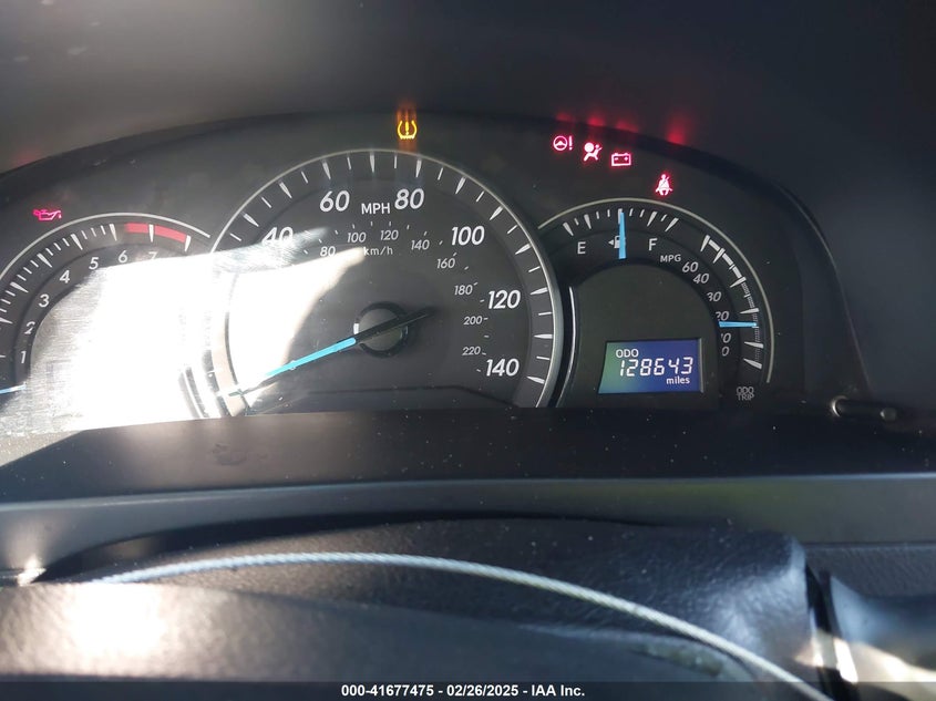 2012 TOYOTA CAMRY VIN: 4T1BF1FK9CU001484