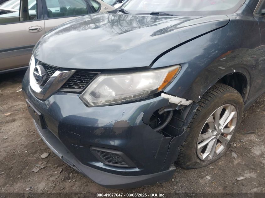 2014 Nissan Rogue S/Sl/Sv VIN: 5N1AT2MV3EC776539 Lot: 41677647