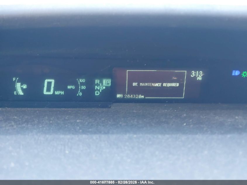 2010 Toyota Prius Iv VIN: JTDKN3DU9A0177494 Lot: 41677805