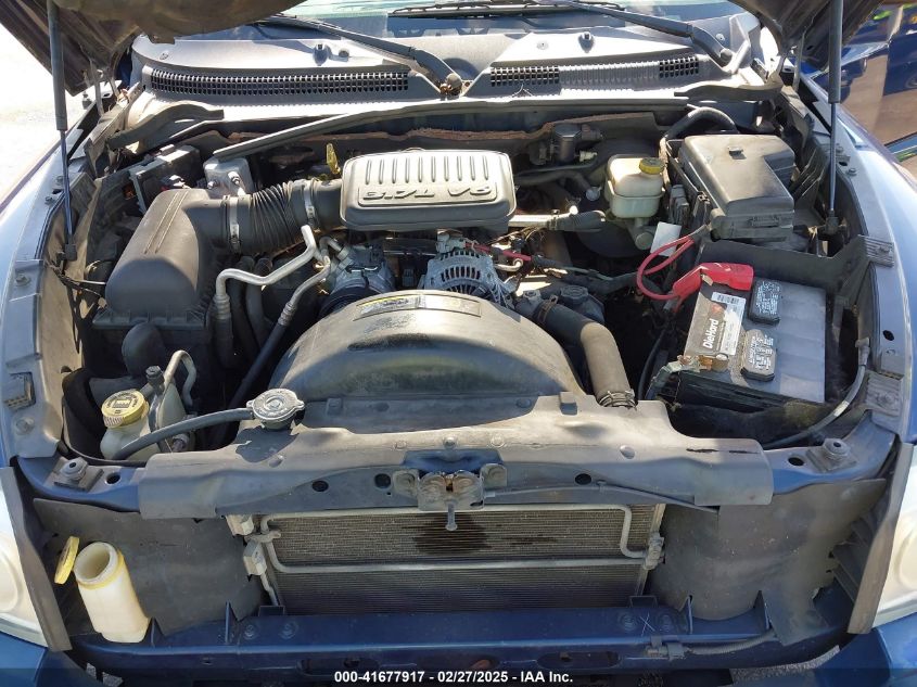 2007 Dodge Dakota Slt VIN: 1D7HE48K57S152779 Lot: 41677917