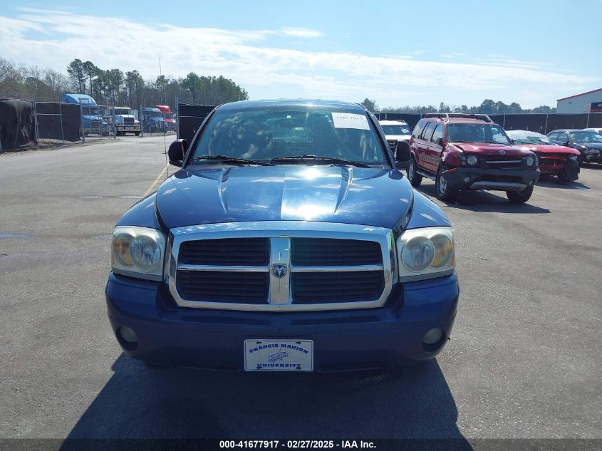 2007 Dodge Dakota Slt VIN: 1D7HE48K57S152779 Lot: 41677917