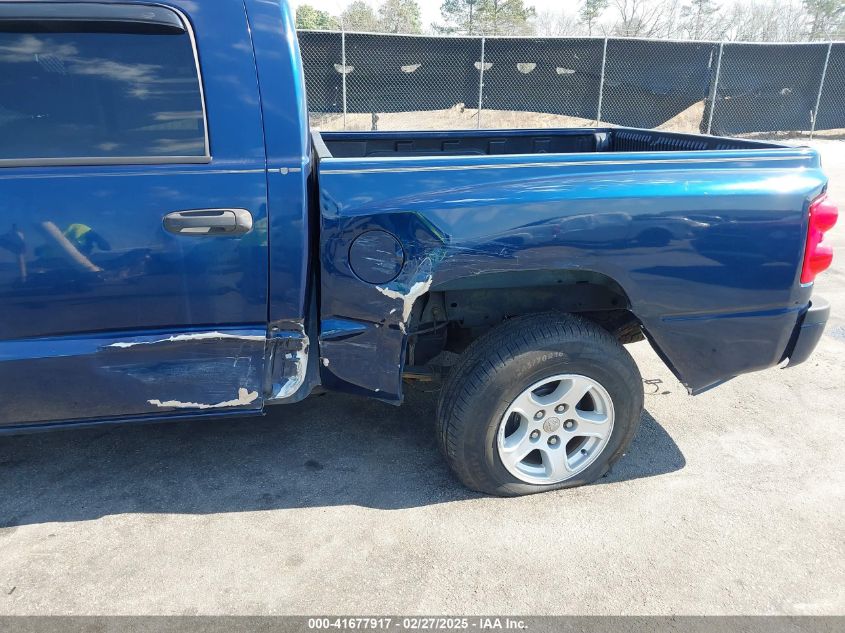 2007 Dodge Dakota Slt VIN: 1D7HE48K57S152779 Lot: 41677917