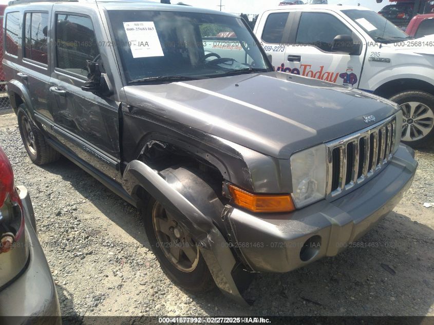 2007 Jeep Commander Sport VIN: 1J8HG48K67C685375 Lot: 41677992