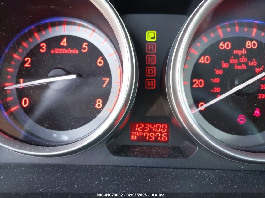 2011 Mazda Cx-9 Grand Touring VIN: JM3TB3DA1B0319624 Lot: 41678082