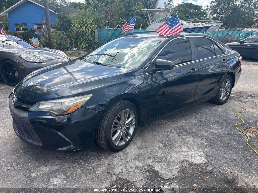 2016 TOYOTA CAMRY VIN: 4T1BF1FK1GU123505