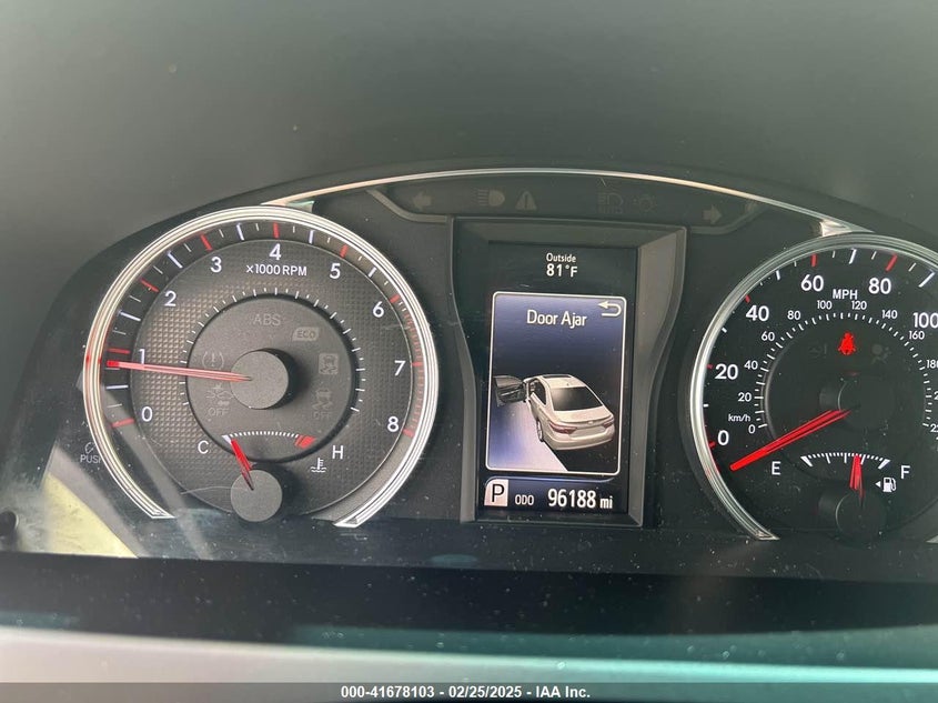 2016 TOYOTA CAMRY VIN: 4T1BF1FK1GU123505